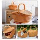 RATTAN PICNIC BASKET